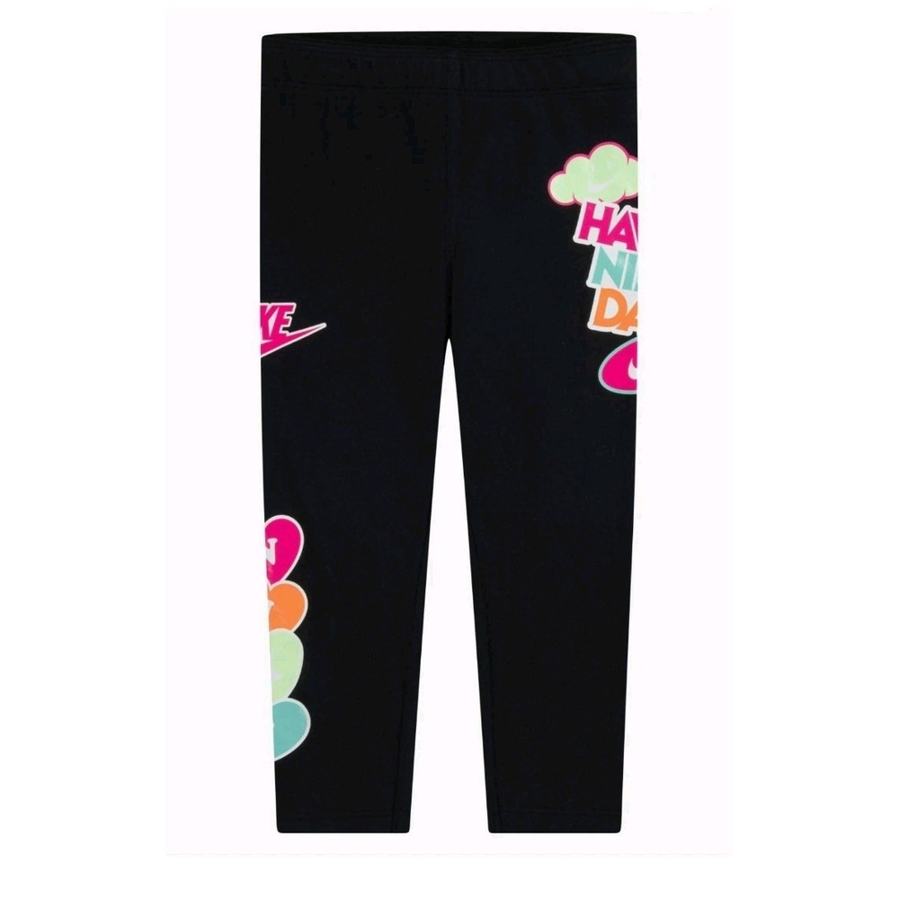 Nike Logo Kids Leggings Size 6X Little Kid